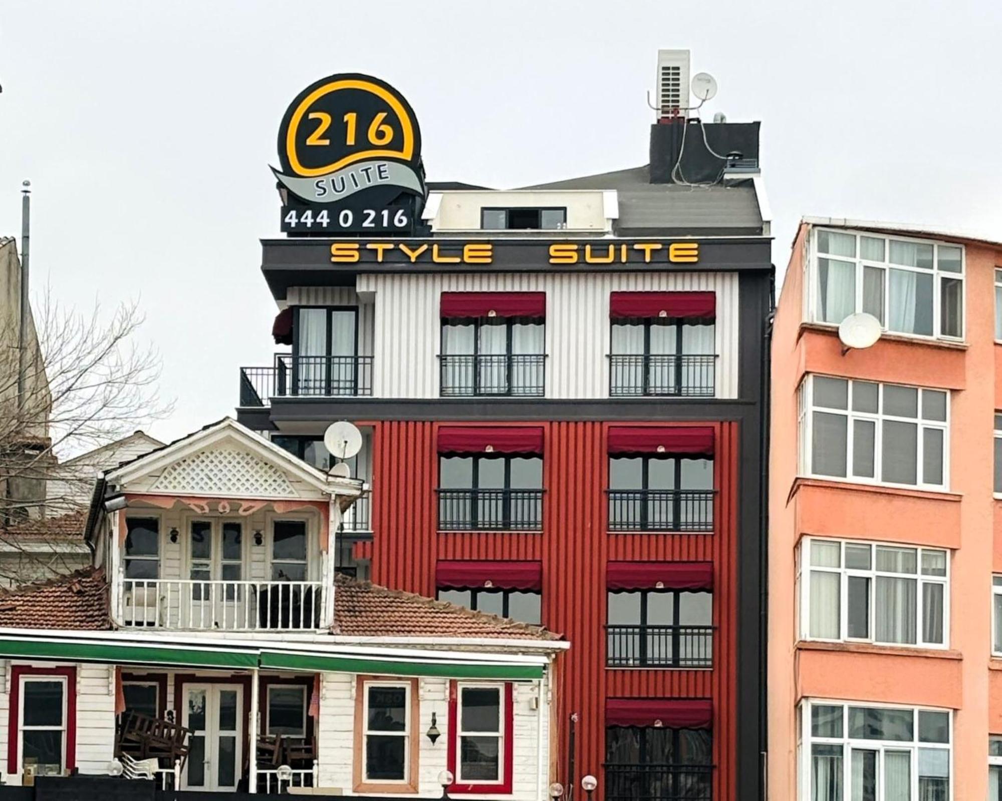 216 Style Suite Istanbul Exterior foto